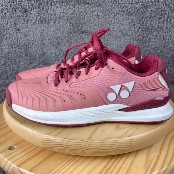 Yonex Power Cushion Eclipsion 4 Tennis Shoe Womens Sz 10 Pink Pickleball Sneaker - Picture 1 of 7